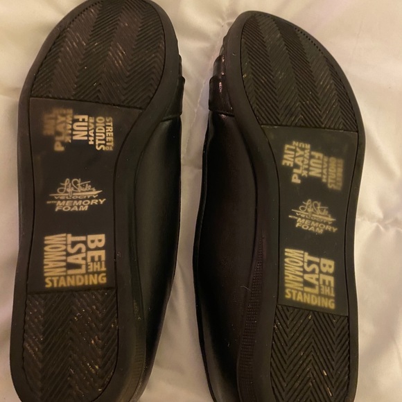 Life Stride memory foam  blk leather flats size 9 - Picture 12 of 14